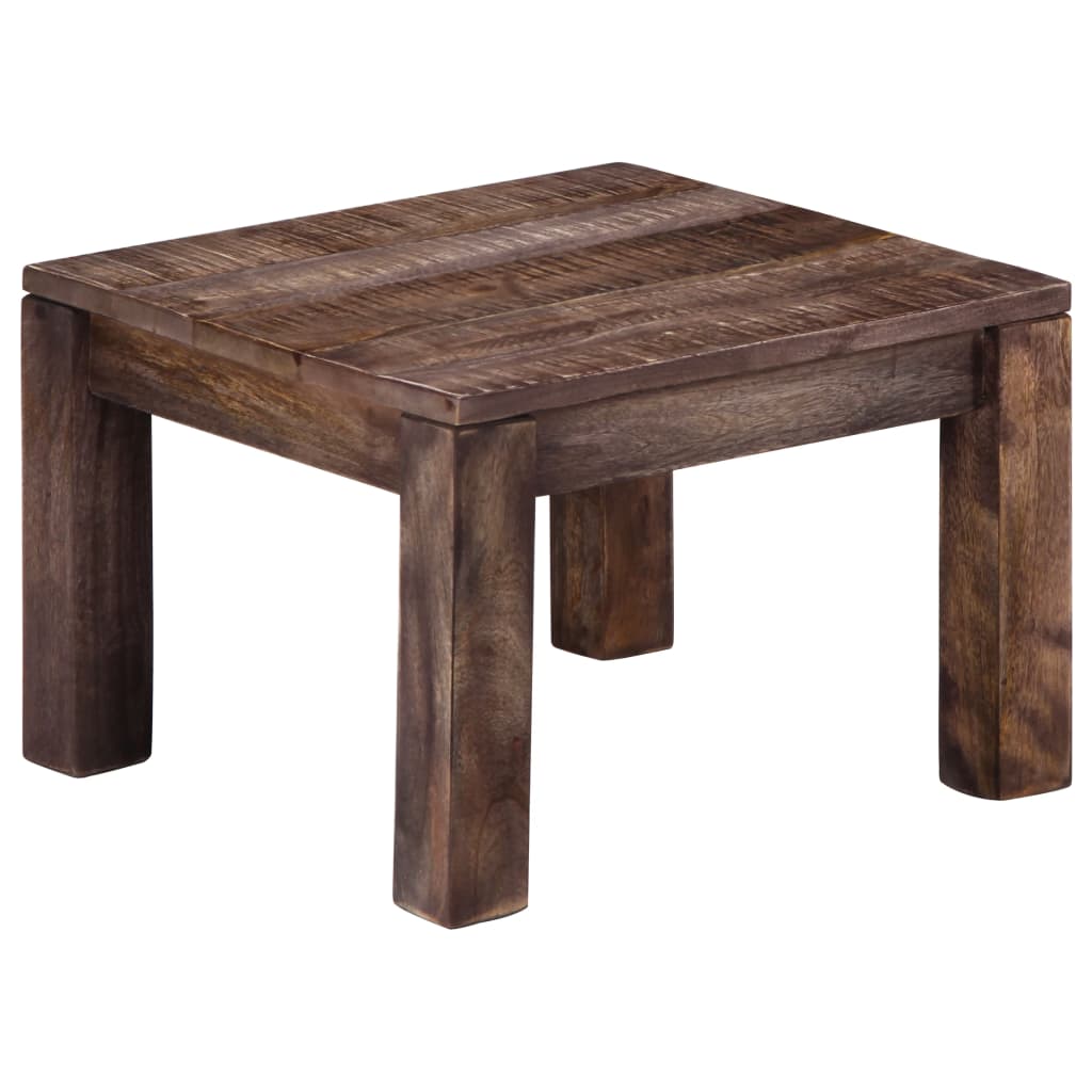 Coffee Table 50X50X35 Cm Solid Mango Wood