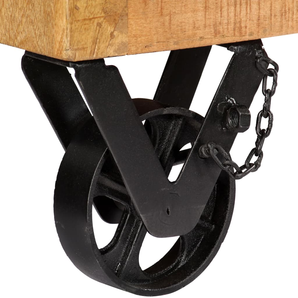 Shoe Cabinet 86X35X55 Cm Solid Mango Wood