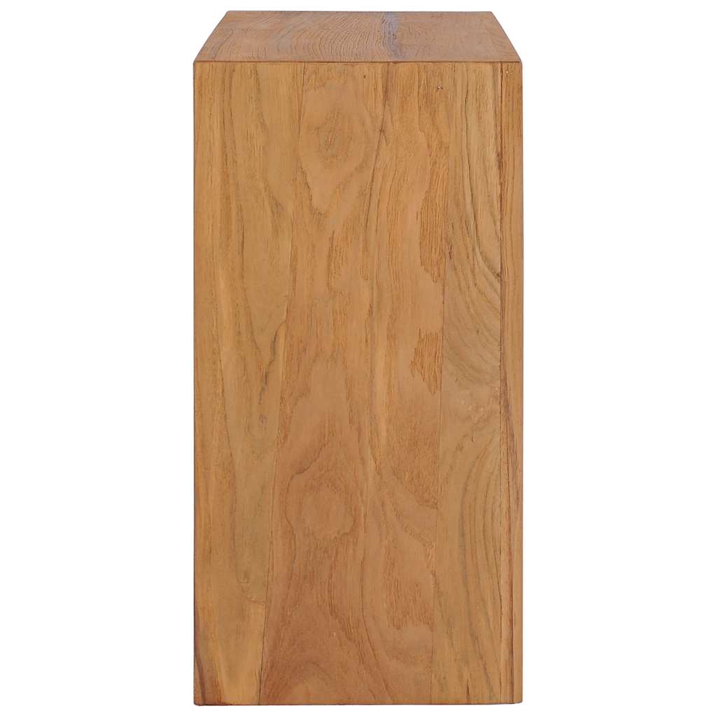 Sideboard 80X30X60 Cm Solid Teak Wood