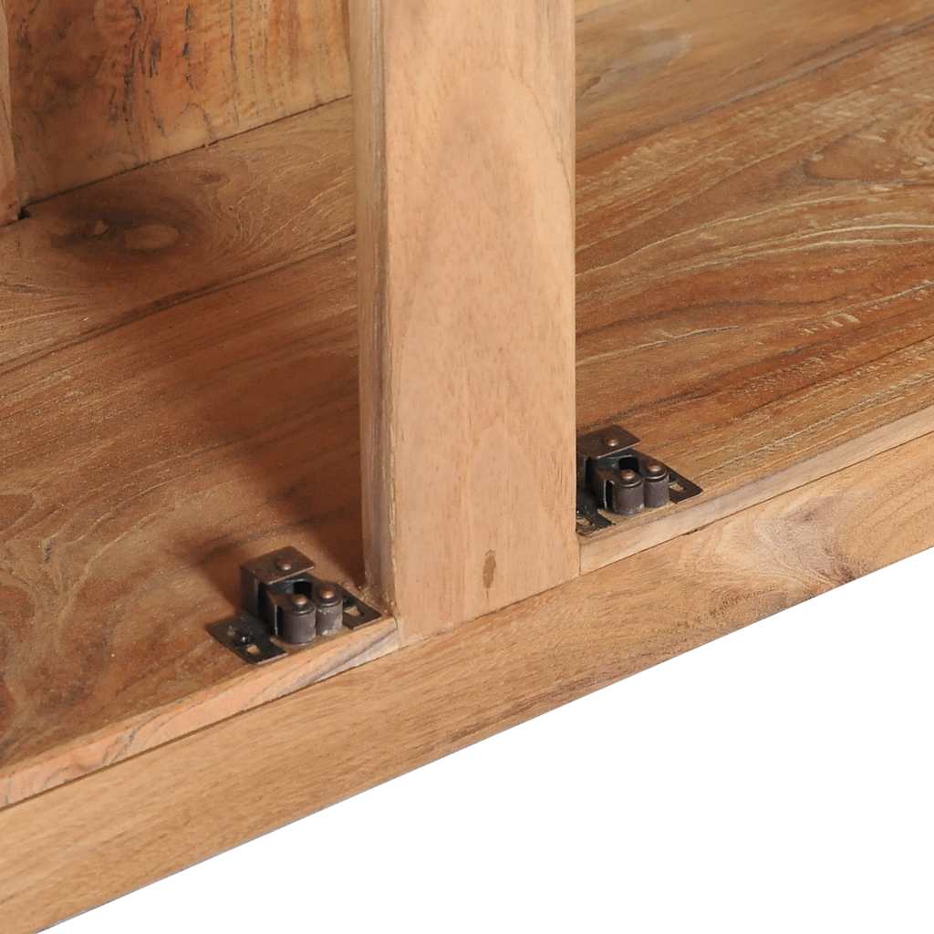 Sideboard 80X30X60 Cm Solid Teak Wood