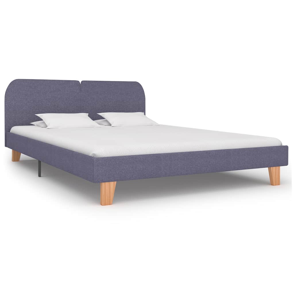 Bed Frame Without Mattress Fabric 150X200 Cm King Size