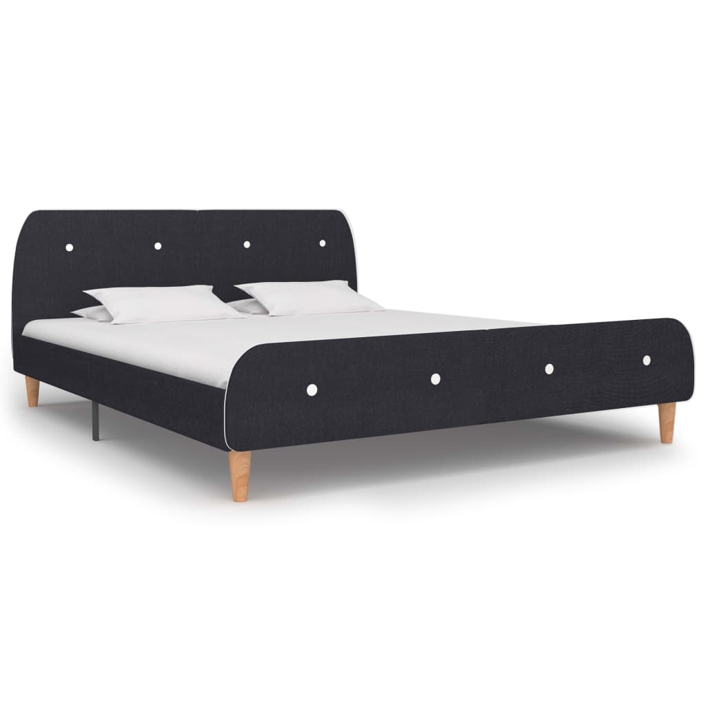 Bed Frame Without Mattress Fabric 180X200 Cm Super King