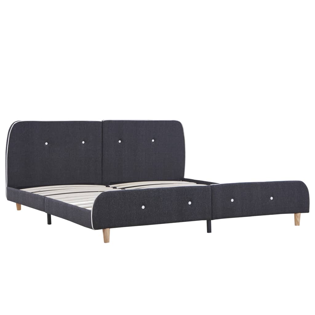 Bed Frame Without Mattress Fabric 180X200 Cm Super King