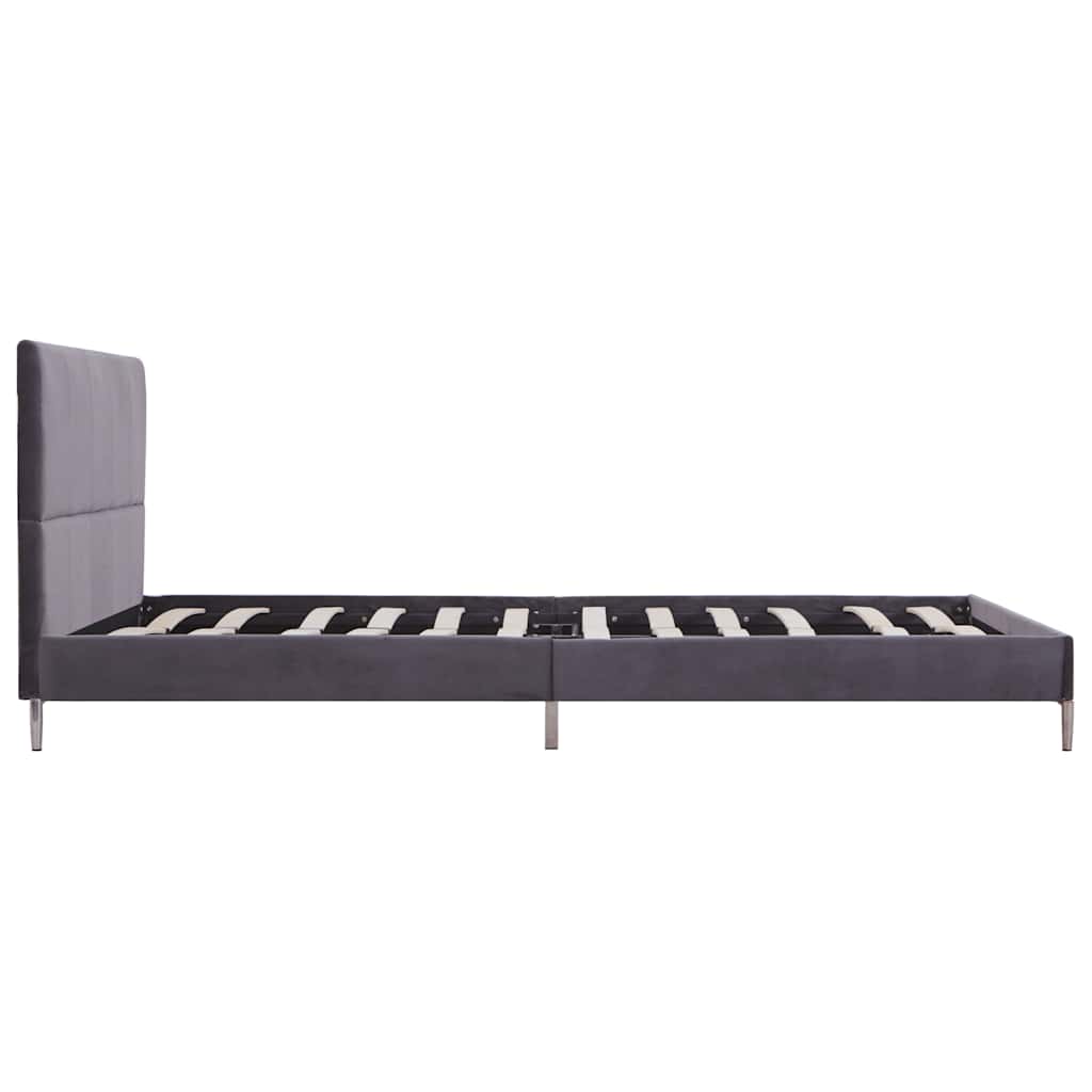 Bed Frame Without Mattress Fabric 135X190 Cm Double