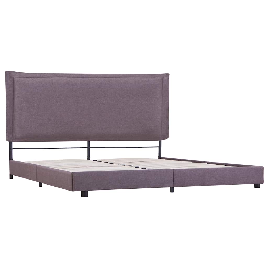 Bed Frame Without Mattress Fabric 150X200 Cm King Size