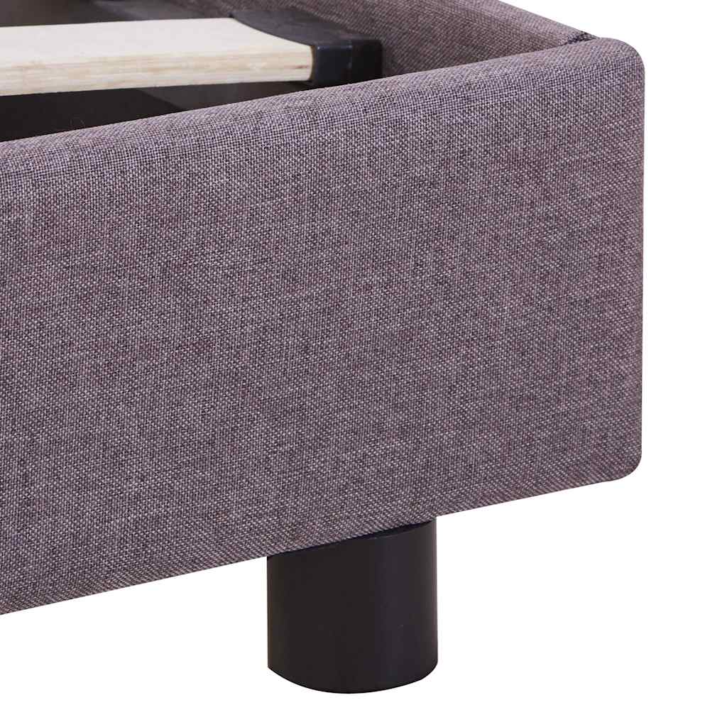 Bed Frame Without Mattress Fabric 150X200 Cm King Size