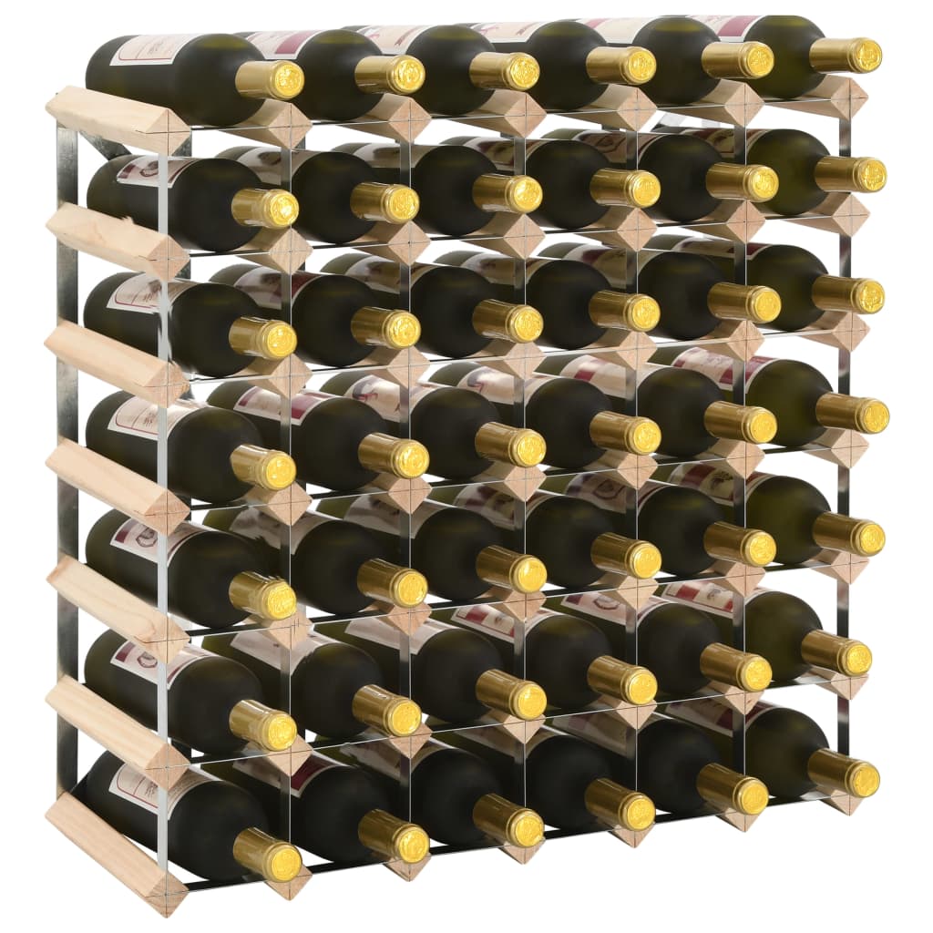 Wine Rack For 12 Bottles Solid Pinewood