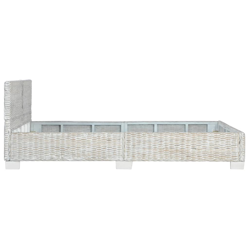 Bed Frame Without Mattress Natural Rattan