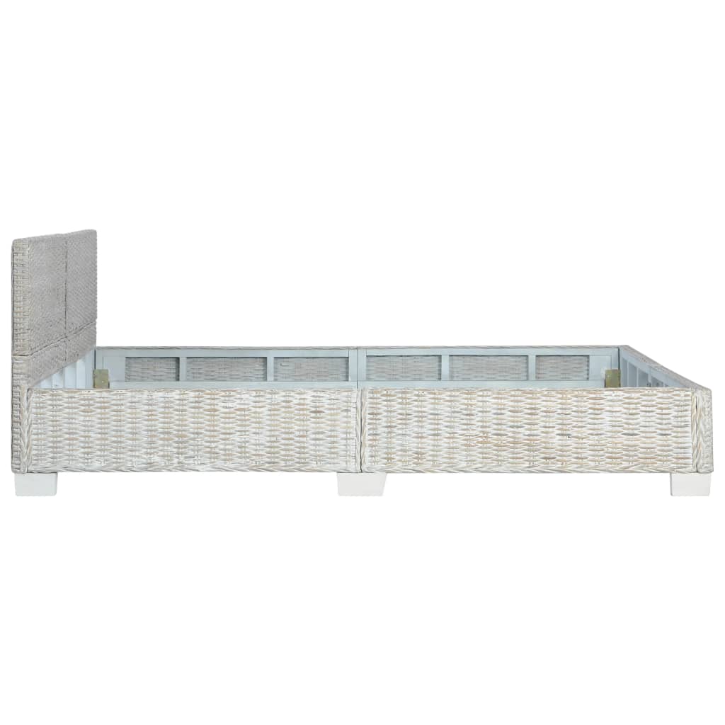 Bed Frame Without Mattress Natural Rattan