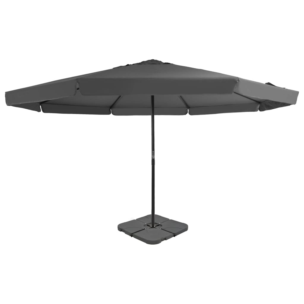 Garden Parasol With Portable Base