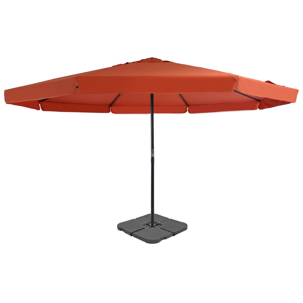 Garden Parasol With Portable Base