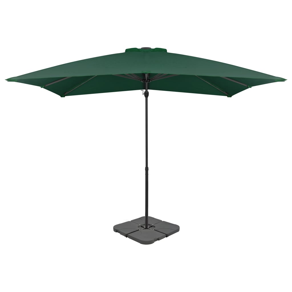 Garden Parasol With Portable Base