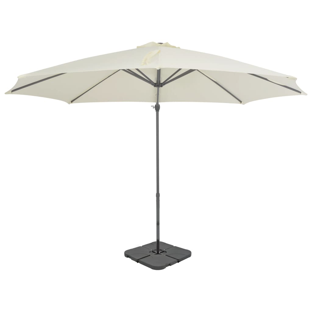 Garden Parasol With Portable Base