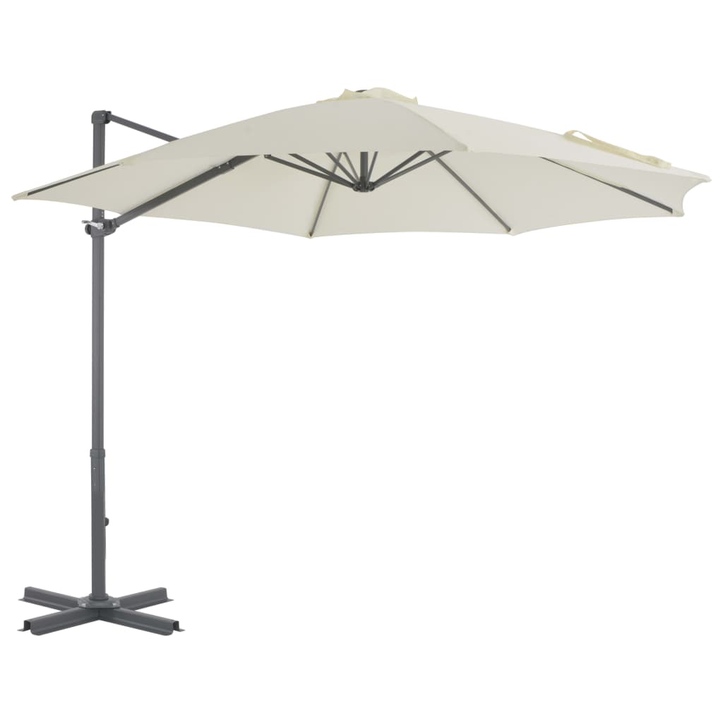 Garden Parasol With Portable Base