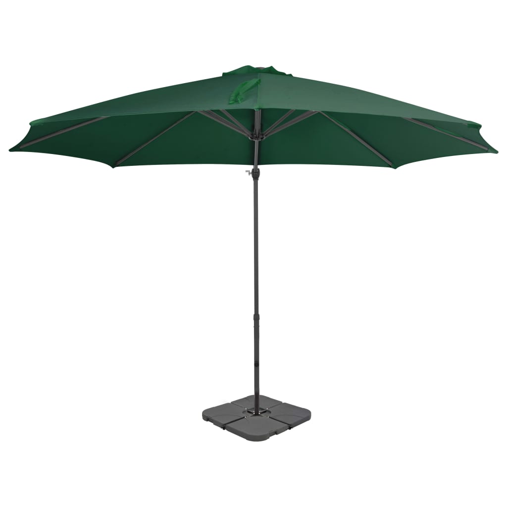 Garden Parasol With Portable Base