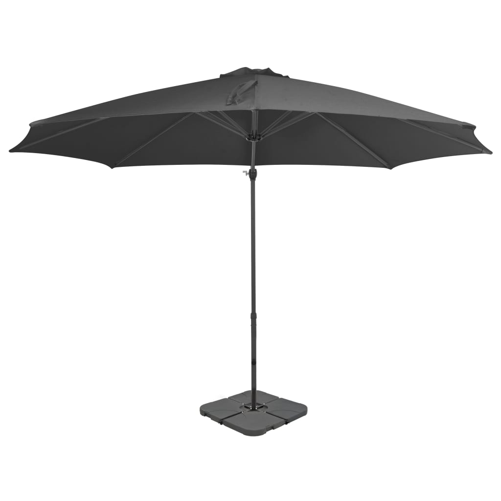 Garden Parasol With Portable Base