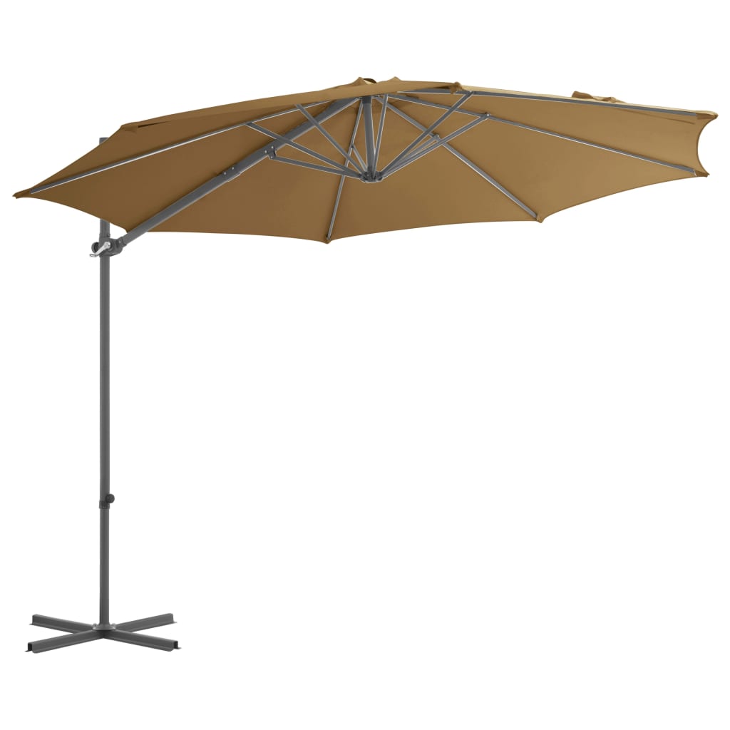 Garden Parasol With Portable Base