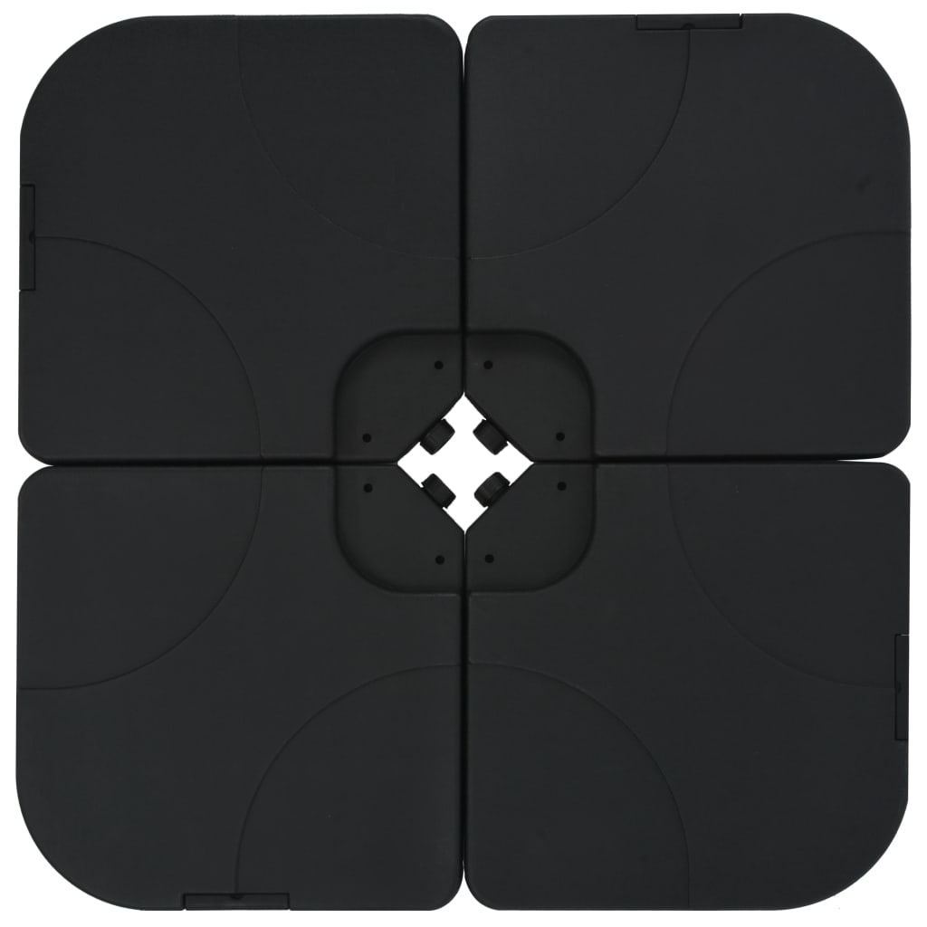 Garden Parasol With Portable Base