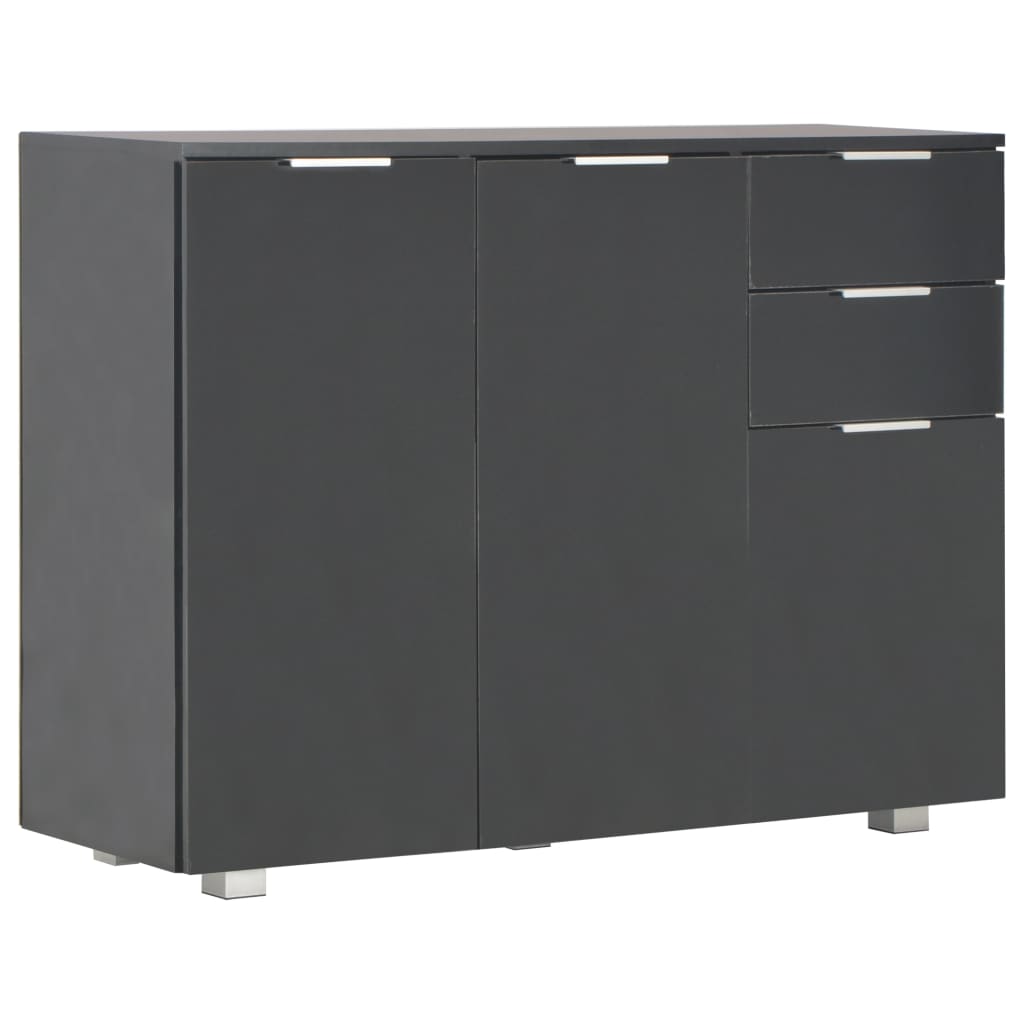 Sideboard High Gloss 107X35X80.5 Cm
