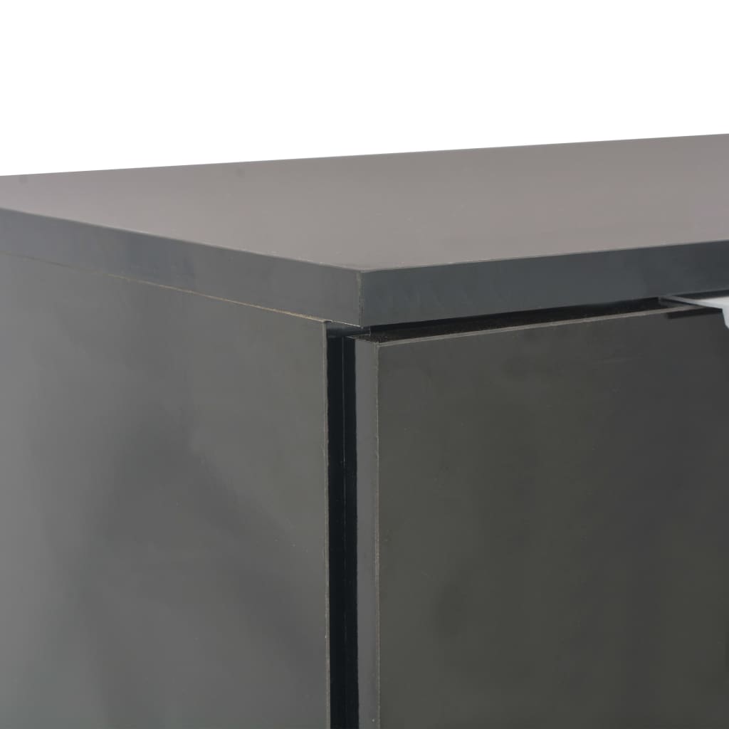 Sideboard High Gloss 107X35X80.5 Cm