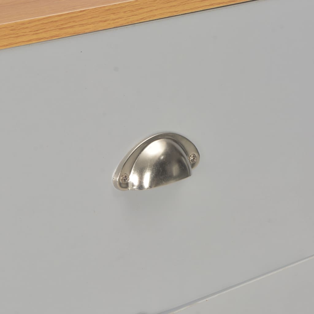 Sideboard Grey 112X35X81 Cm