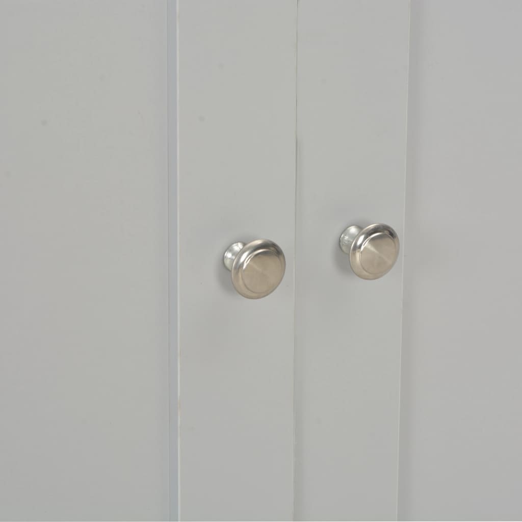 Sideboard Grey 112X35X81 Cm