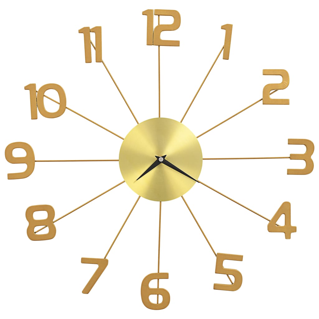 Wall Clock Metal En