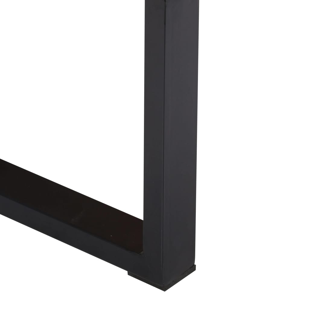 Coffee Table Cassette Style 100X52X45 Cm Solid Mango Wood