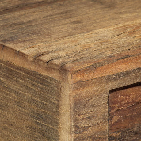 Bedside Cabinet 40X35X40 Cm Solid Reclaimed Wood