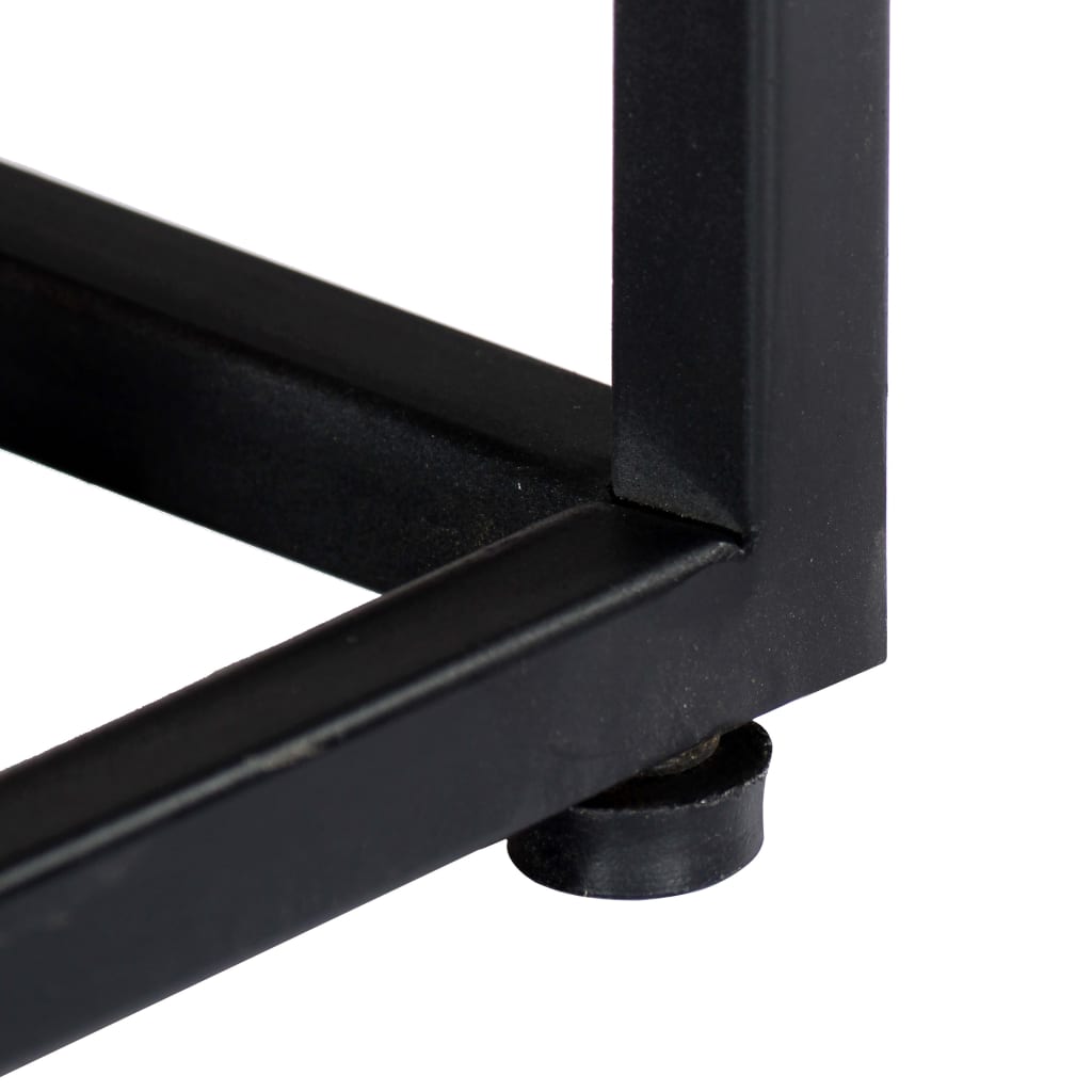 Tv Cabinet 120X30X40 Cm Solid Reclaimed Wood And Steel