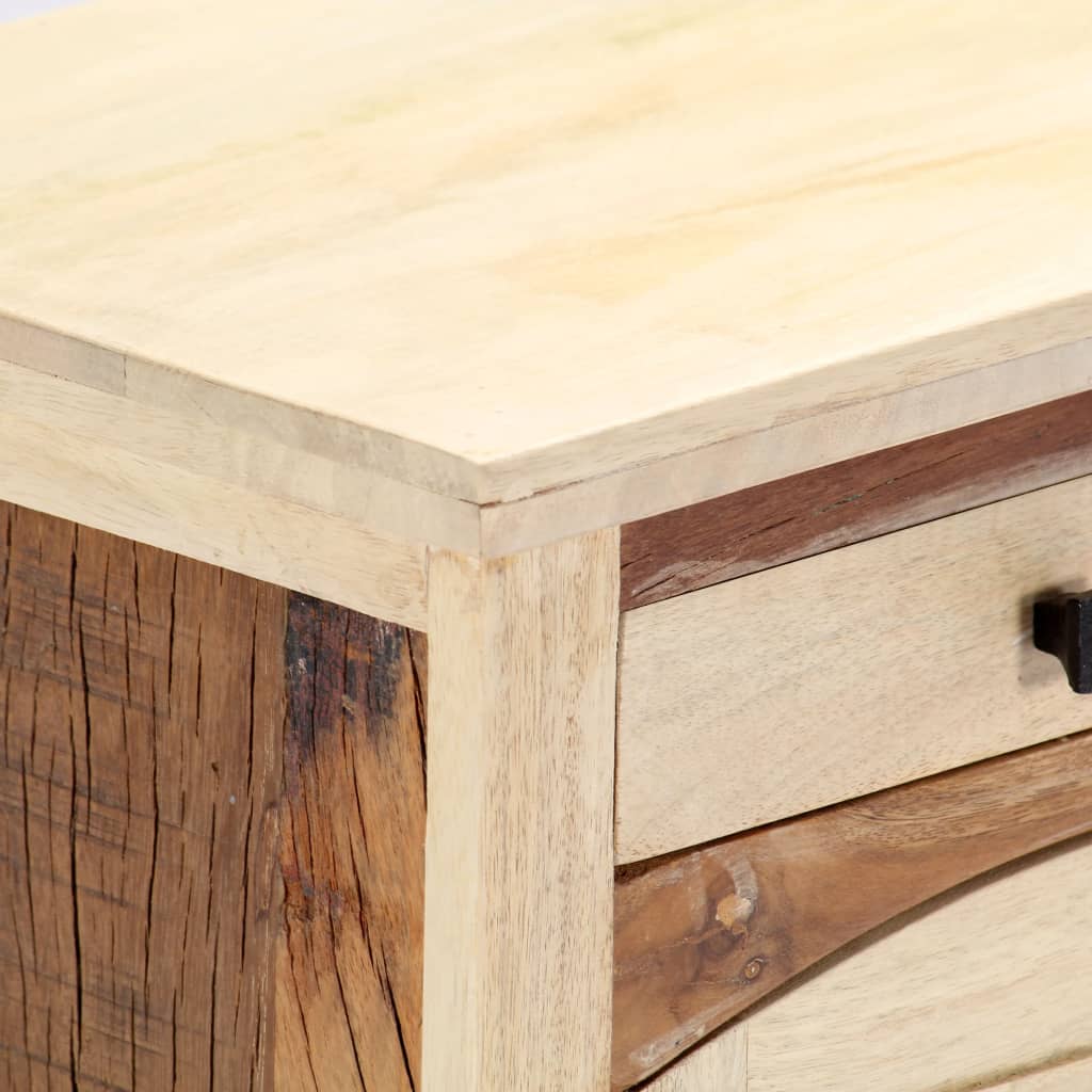 Tv Cabinet 120X30X40 Cm Solid Reclaimed Wood