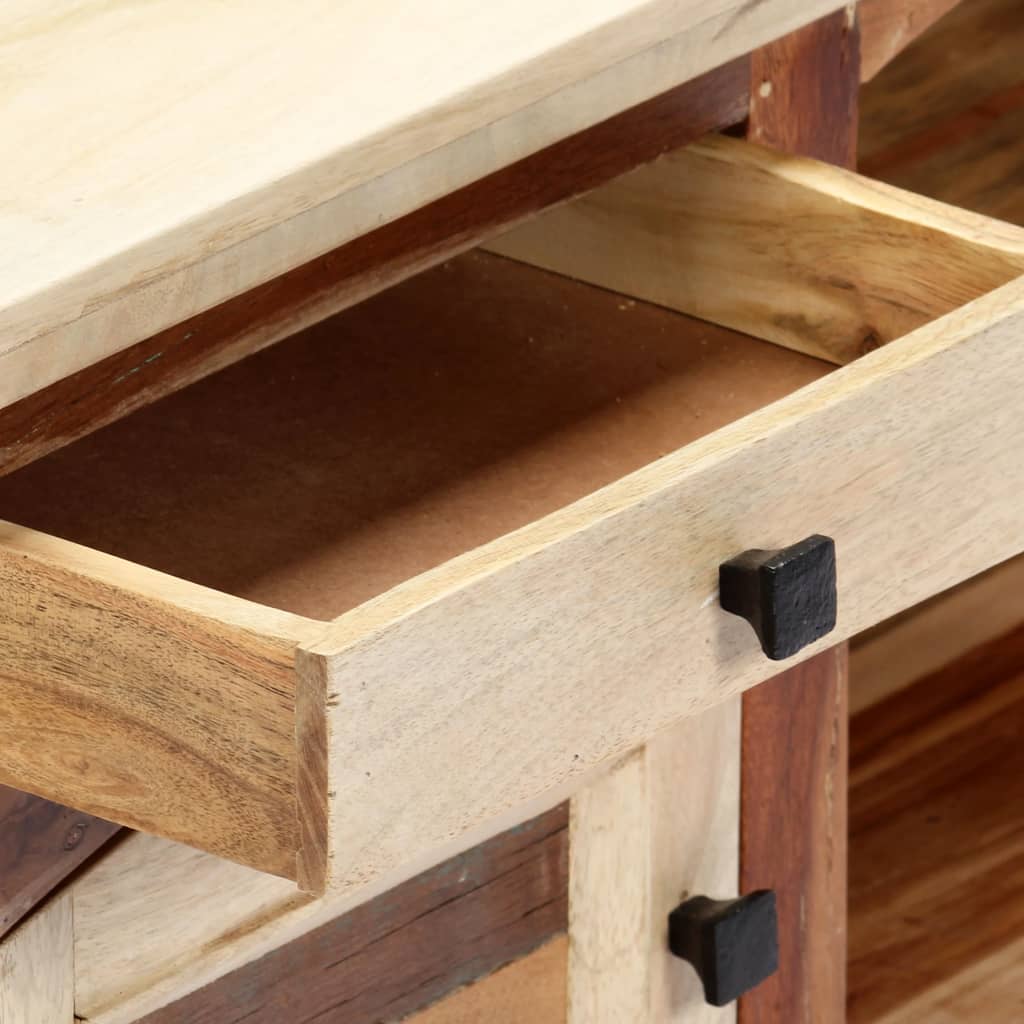 Tv Cabinet 120X30X40 Cm Solid Reclaimed Wood