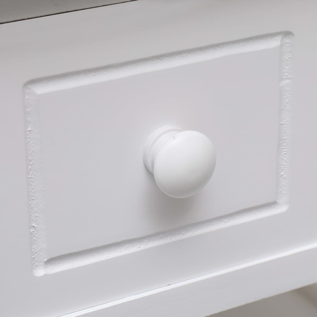 Side Table 40X40X40 Cm Paulownia Wood