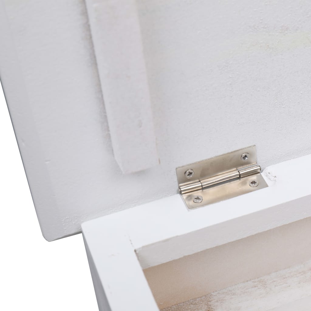 Shoe Cabinet 50X28X98 Cm Paulownia Wood