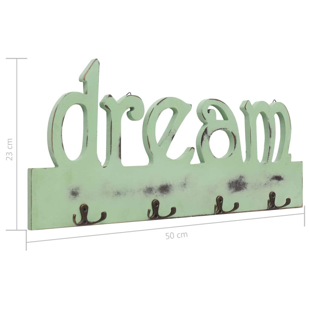Wall Mounted Coat Rack Dream 50X23 Cm