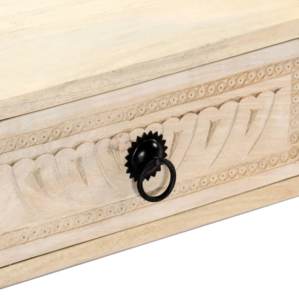 Coffee Table 100X60X40 Cm Solid Mango Wood