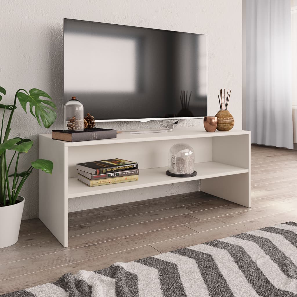 Tv Cabinet 100X40X40 Cm Engineered Wood