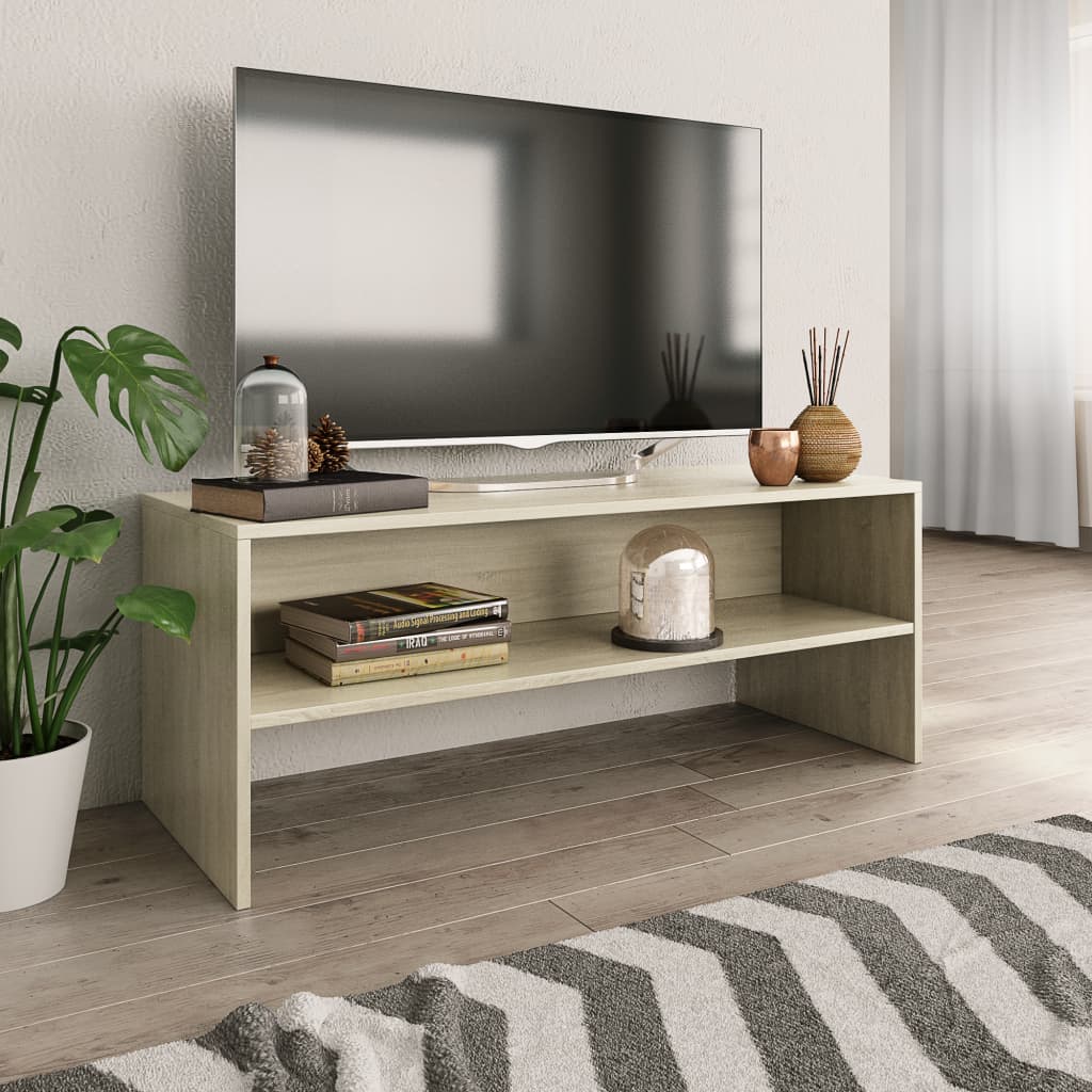Tv Cabinet 100X40X40 Cm Engineered Wood