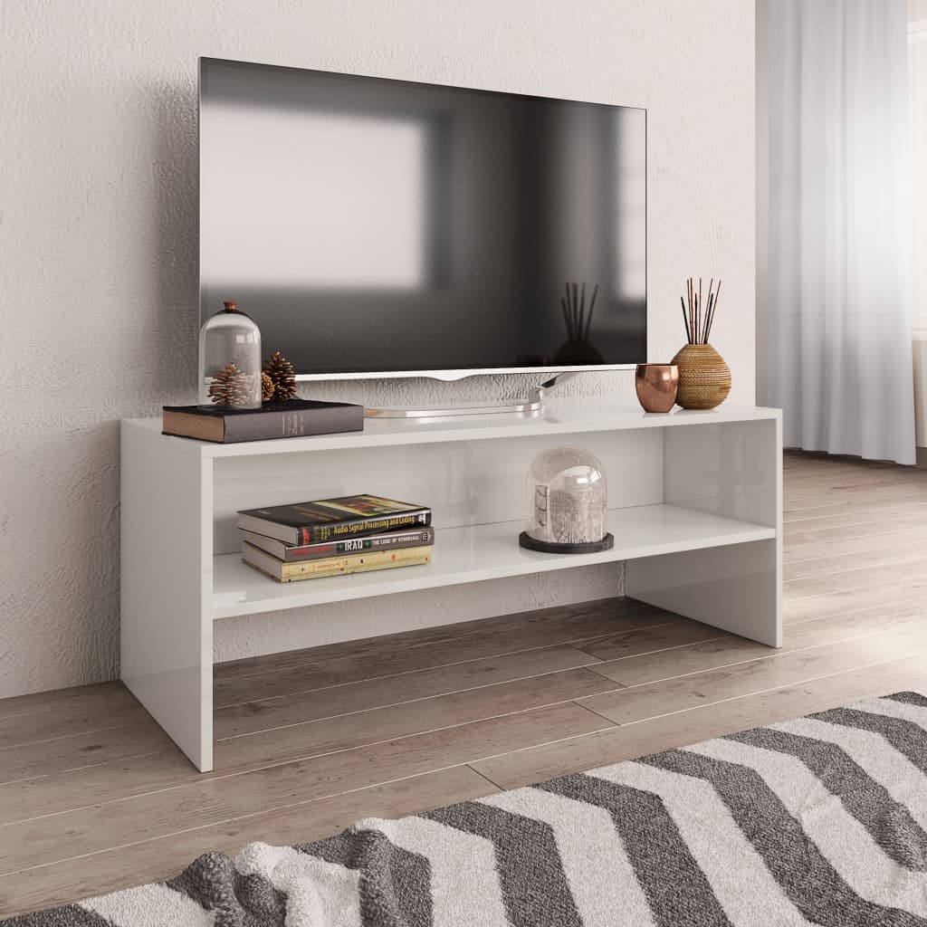 Tv Cabinet 100X40X40 Cm Engineered Wood