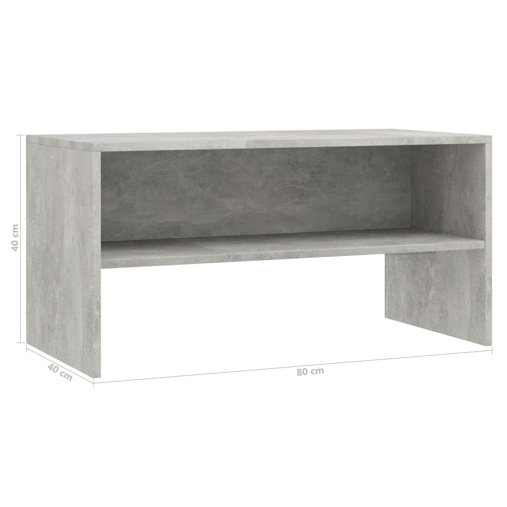 Tv Cabinet 80X40X40 Cm Engineered Wood