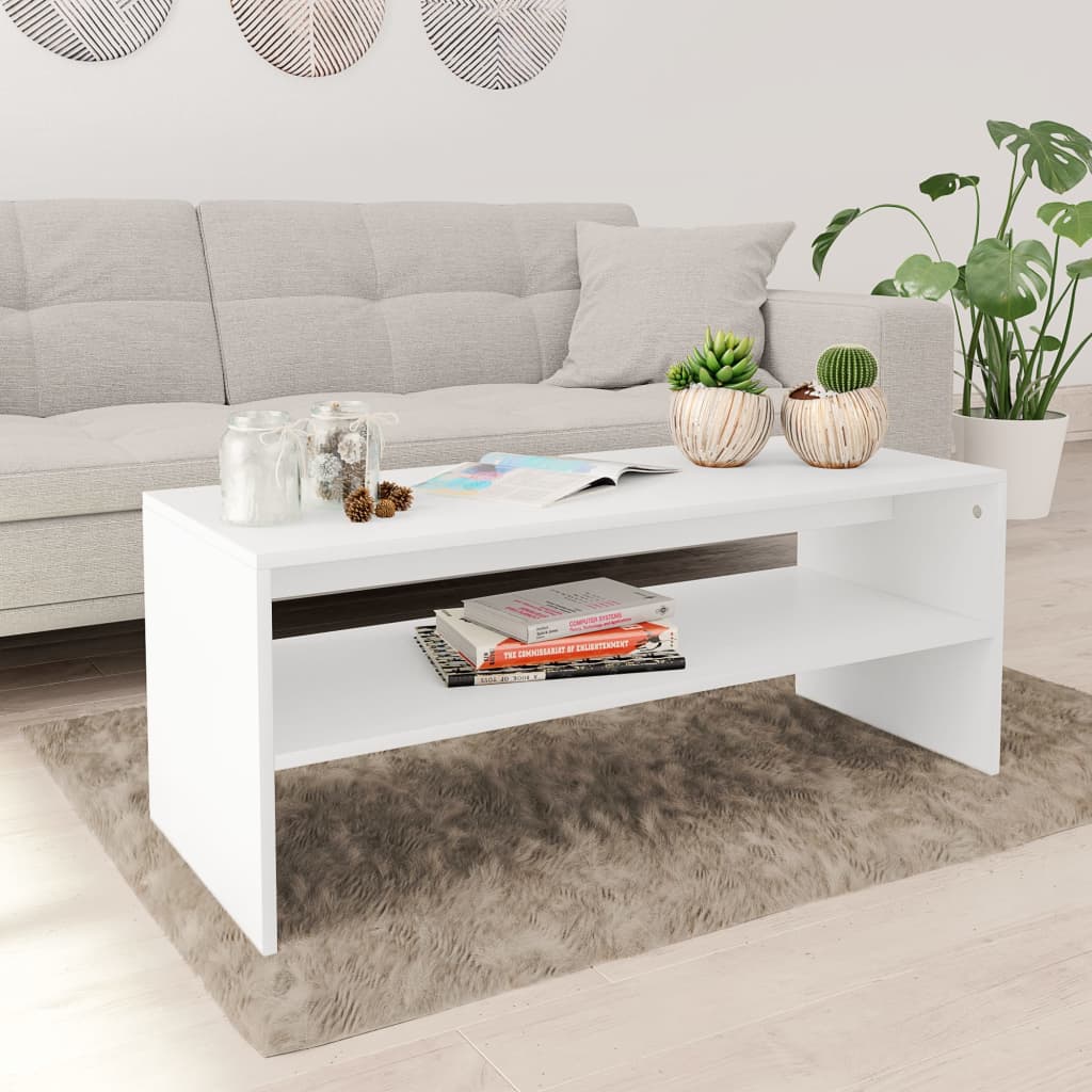 Coffee Table 100X40X40 Cm Engineered Wood