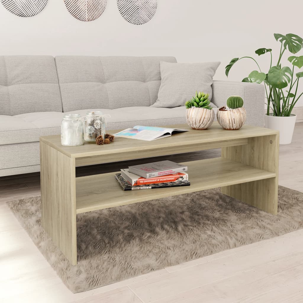 Coffee Table 100X40X40 Cm Engineered Wood
