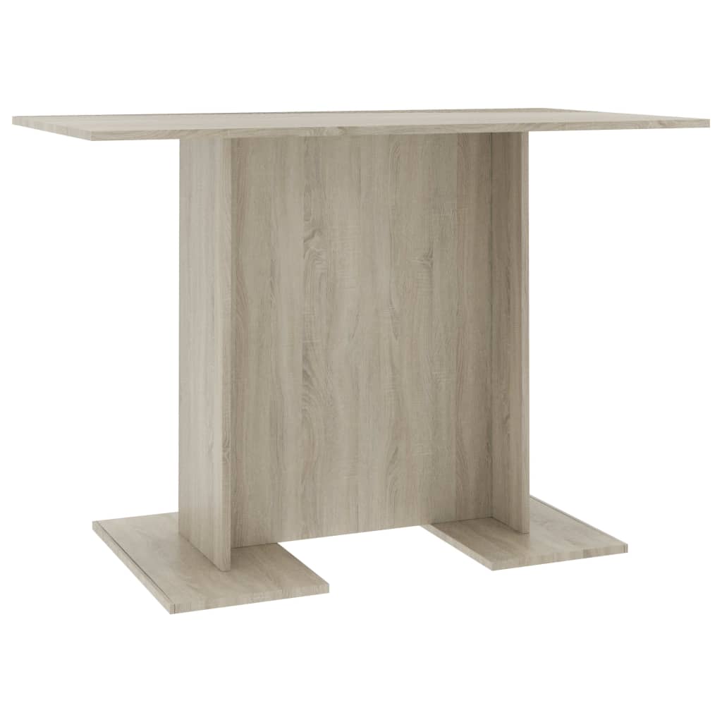 Dining Table 110X60X75 Cm Engineered Wood