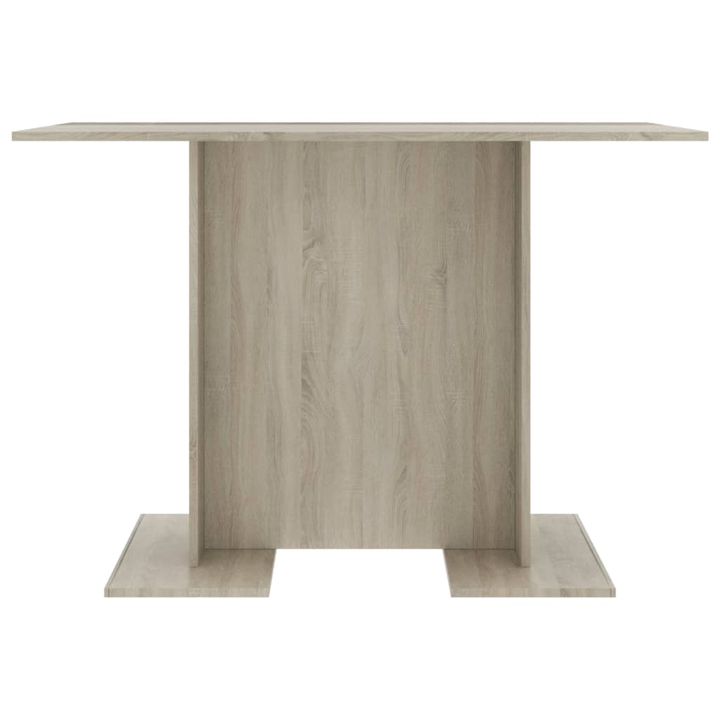 Dining Table 110X60X75 Cm Engineered Wood