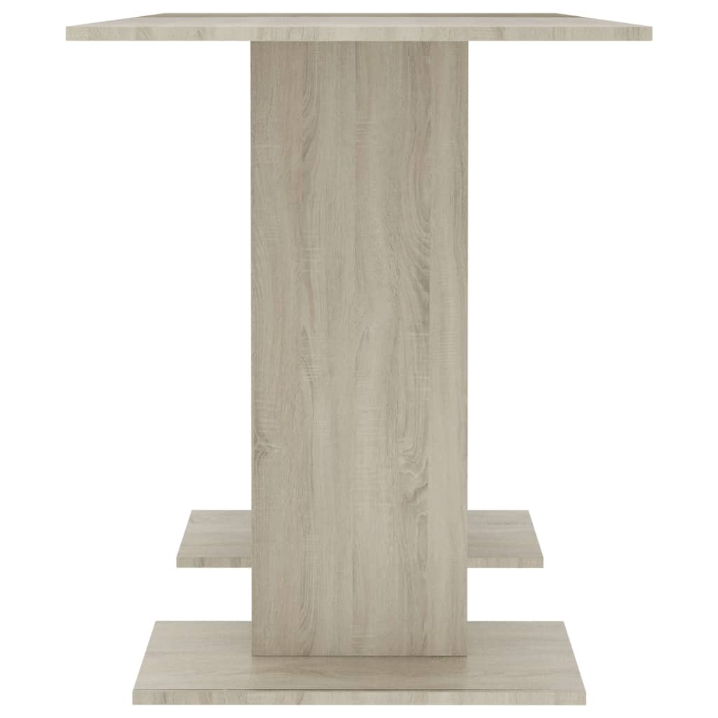 Dining Table 110X60X75 Cm Engineered Wood