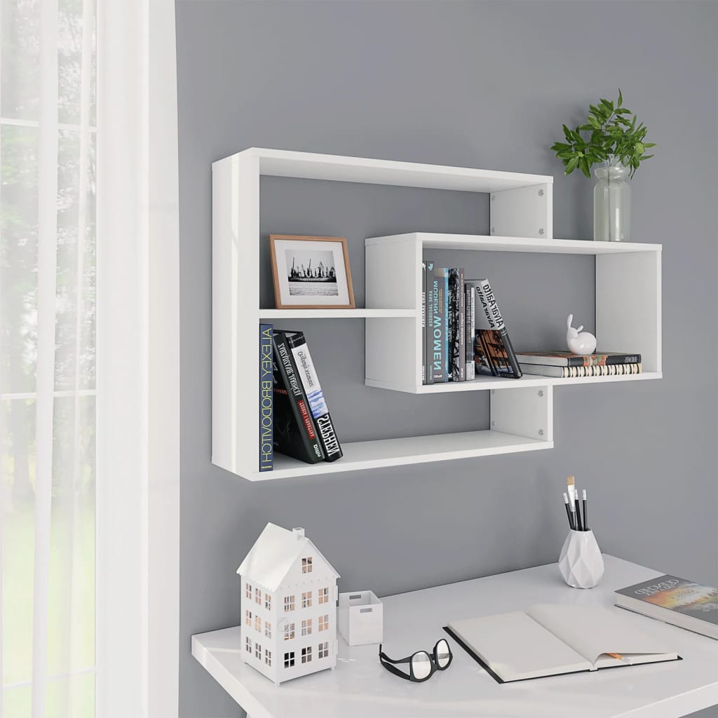 Wall Shelf 104X20X58.5 Cm Engineered Wood