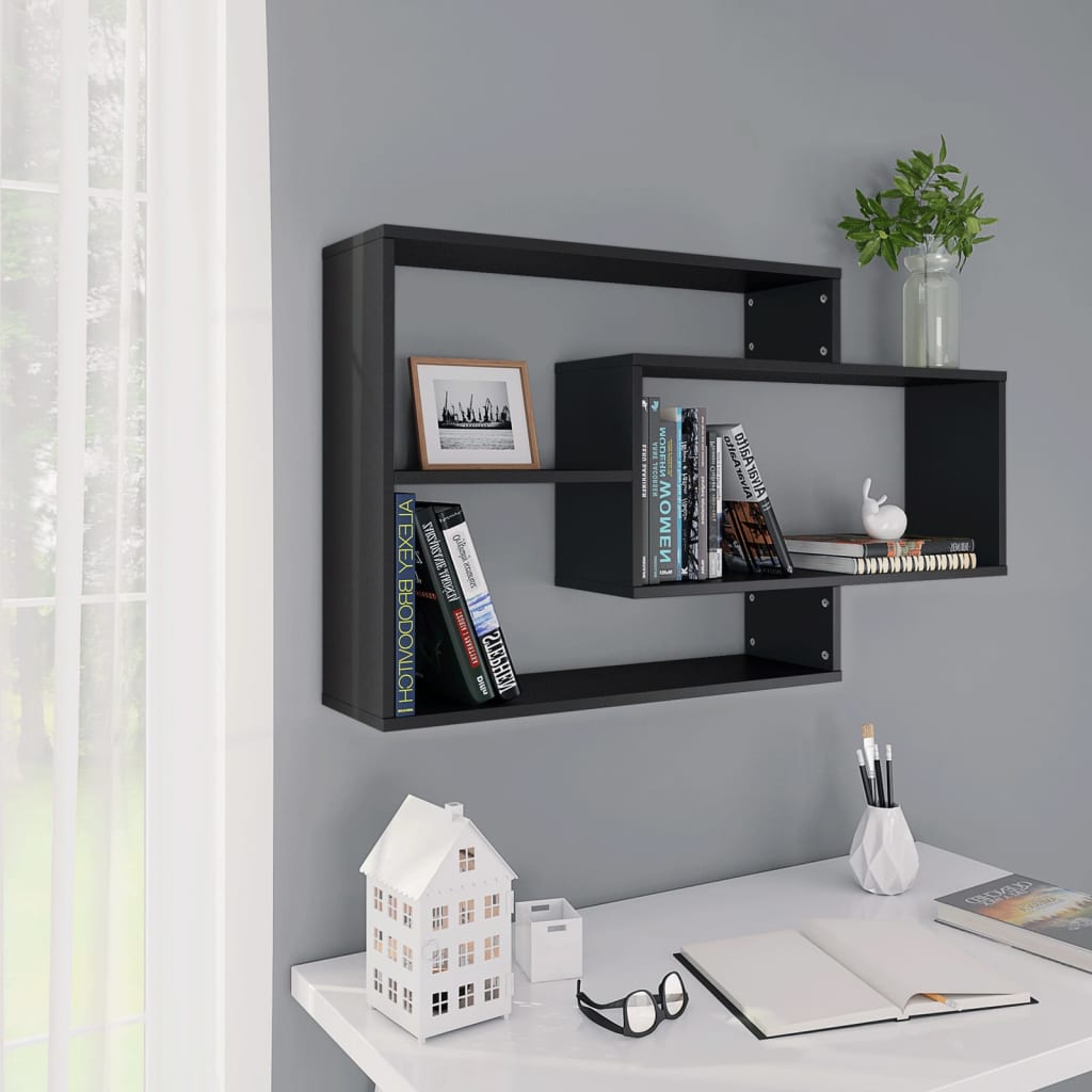 Wall Shelf 104X20X58.5 Cm Engineered Wood