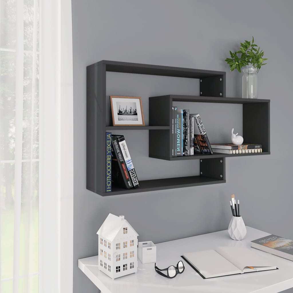 Wall Shelf 104X20X58.5 Cm Engineered Wood