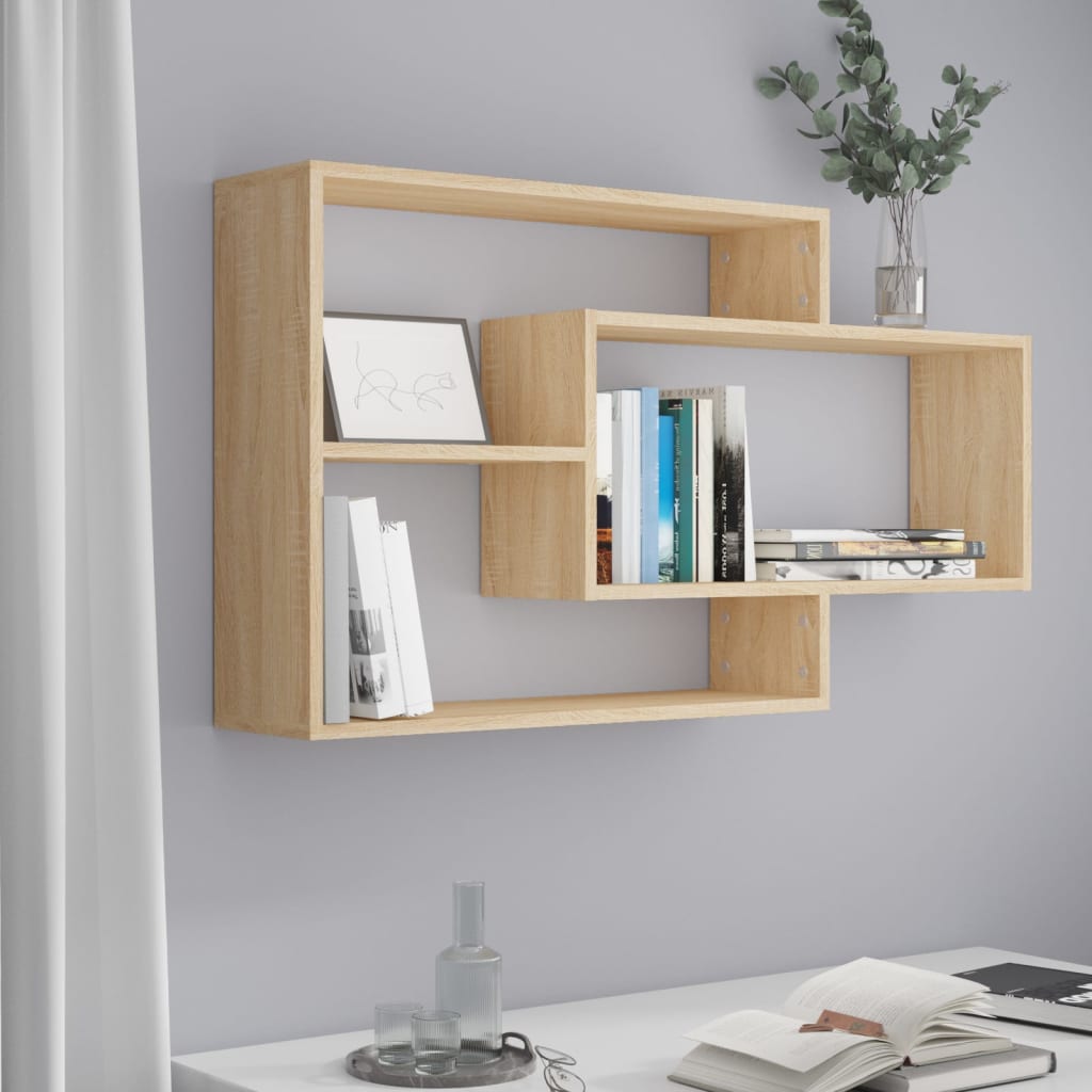 Wall Shelf 104X20X58.5 Cm Engineered Wood