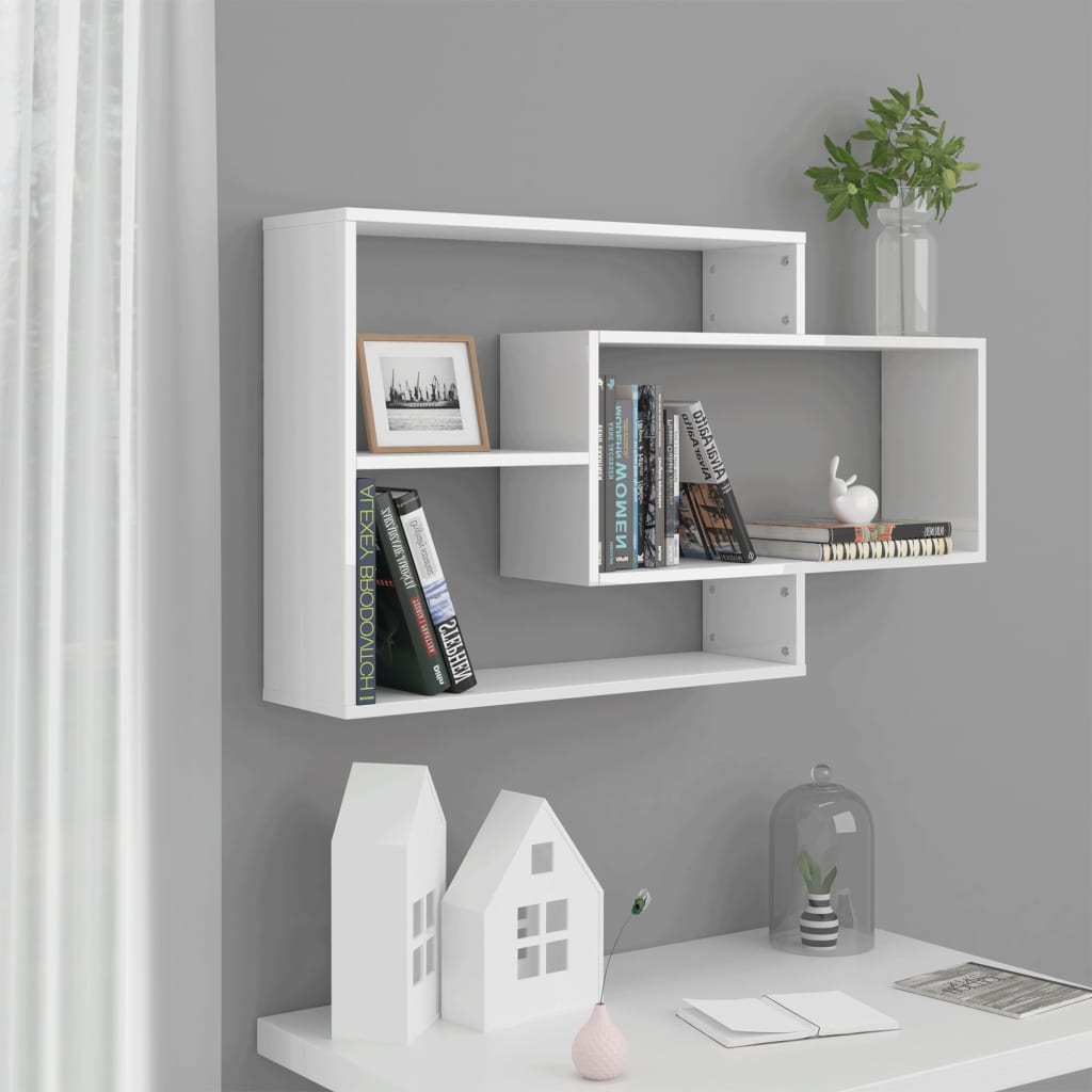 Wall Shelf 104X20X58.5 Cm Engineered Wood